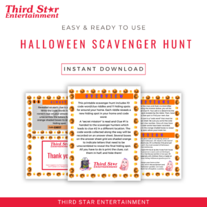 Halloween Scavenger Hunt graphic