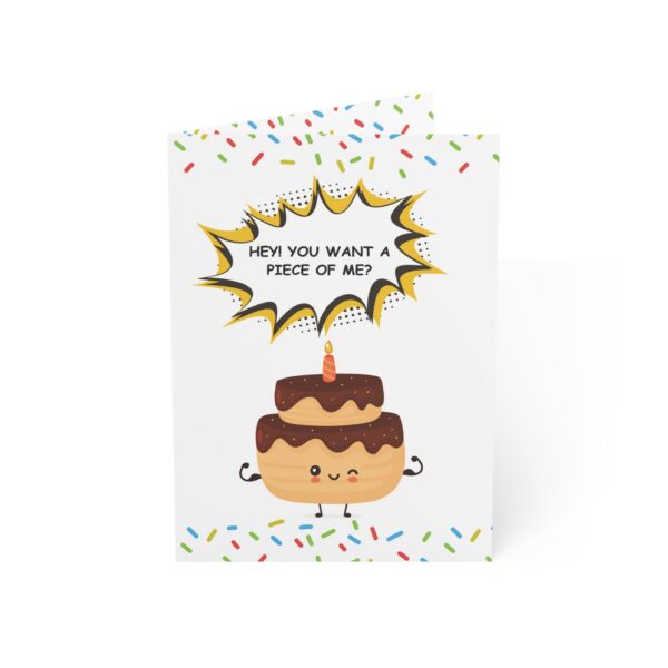 Piece of Cake Happy Birthday Greeting Cards - Image 2