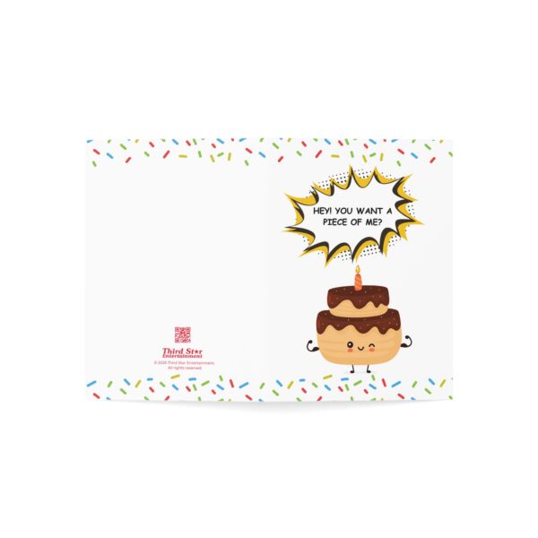 Piece of Cake Happy Birthday Greeting Cards - Image 4